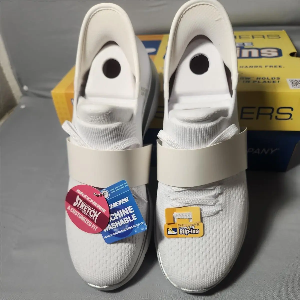 Skechers shoes - Sketchers Hands-free Slip-Ins - Sketchers - 150262/WSL - White 0