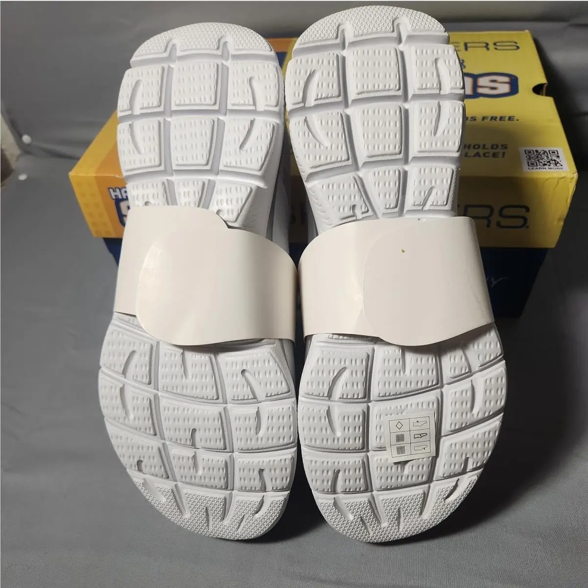 Skechers shoes - Sketchers Hands-free Slip-Ins - Sketchers - 150262/WSL - White 3
