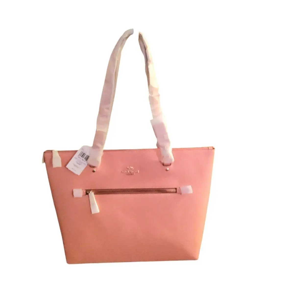Gallery Tote Bag Crossgrain Leather Purse IN Candy Pink Beautiful Gift by Coach