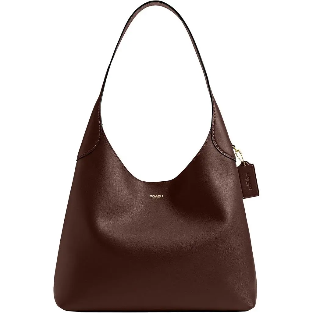 Brooklyn Shoulder Bag 34 Maple Fine Leather M w Tags by Coach