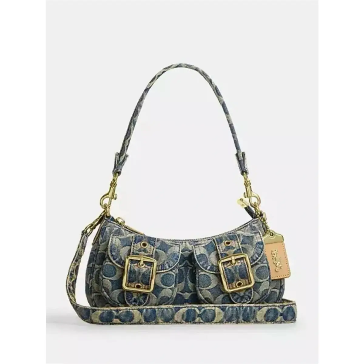 Ashton Womens Bag In Signature Regenerative Cotton Denim CFO80 by Coach