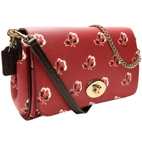 Mini Ruby Crossbody in Bramble Rose Coated Canvas 35909 Im/berry Multi by Coach