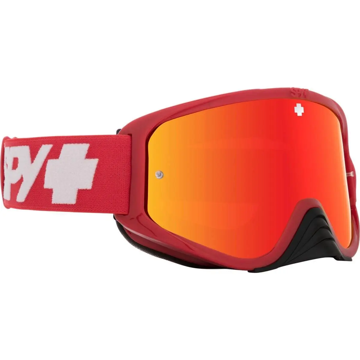 Spy Optic Woot Race Checkers Red Motocross Goggles