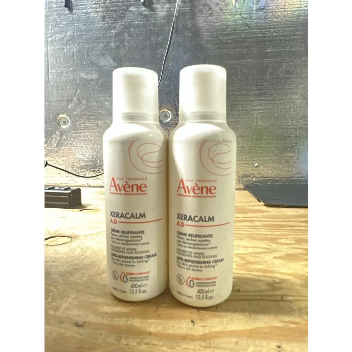 2 Pack Avene Xeracalm AD Lipid Replenishing Balm 400ml / 13.5oz Exp 10/27