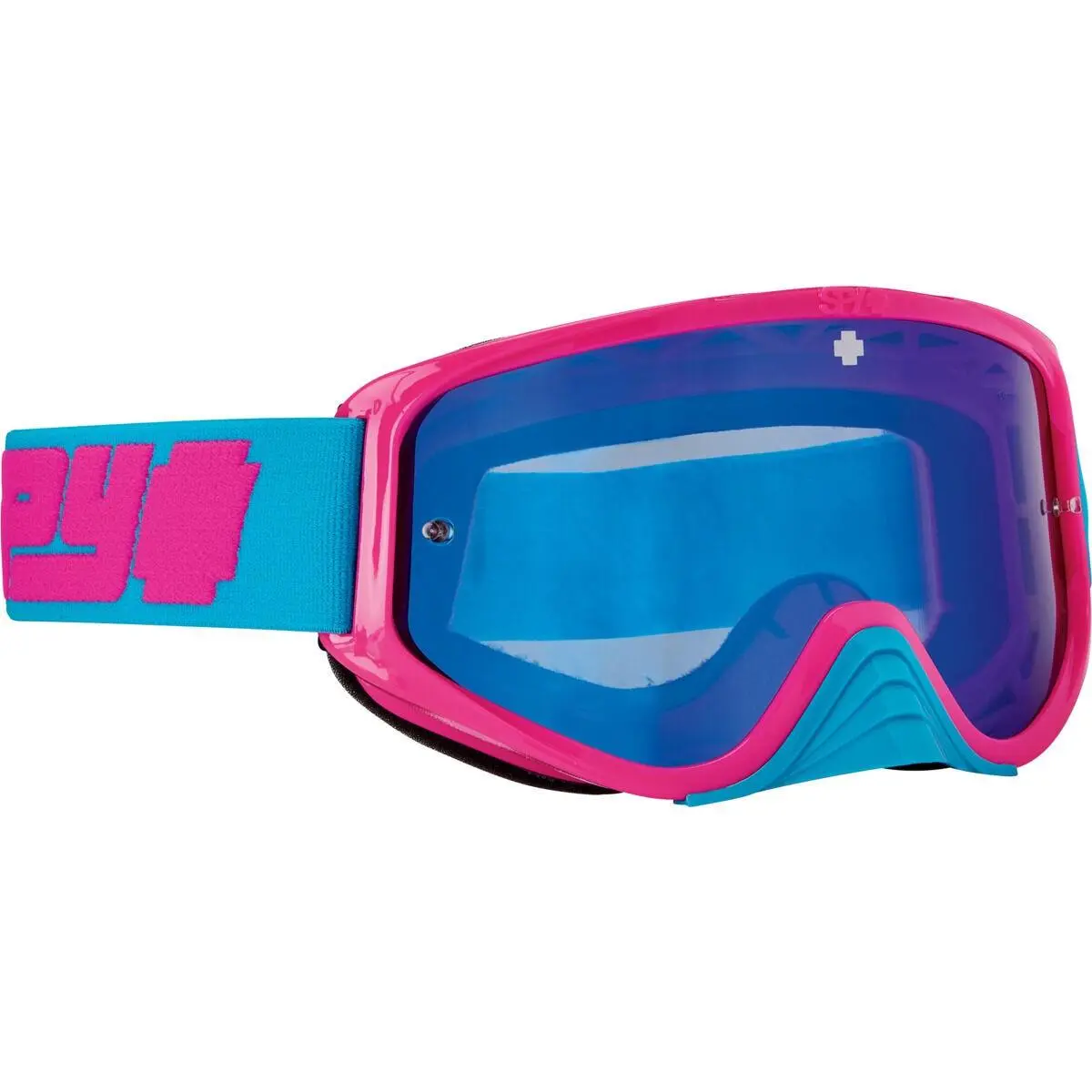Spy Optic Woot Race Reverb Blue Motocross Goggles