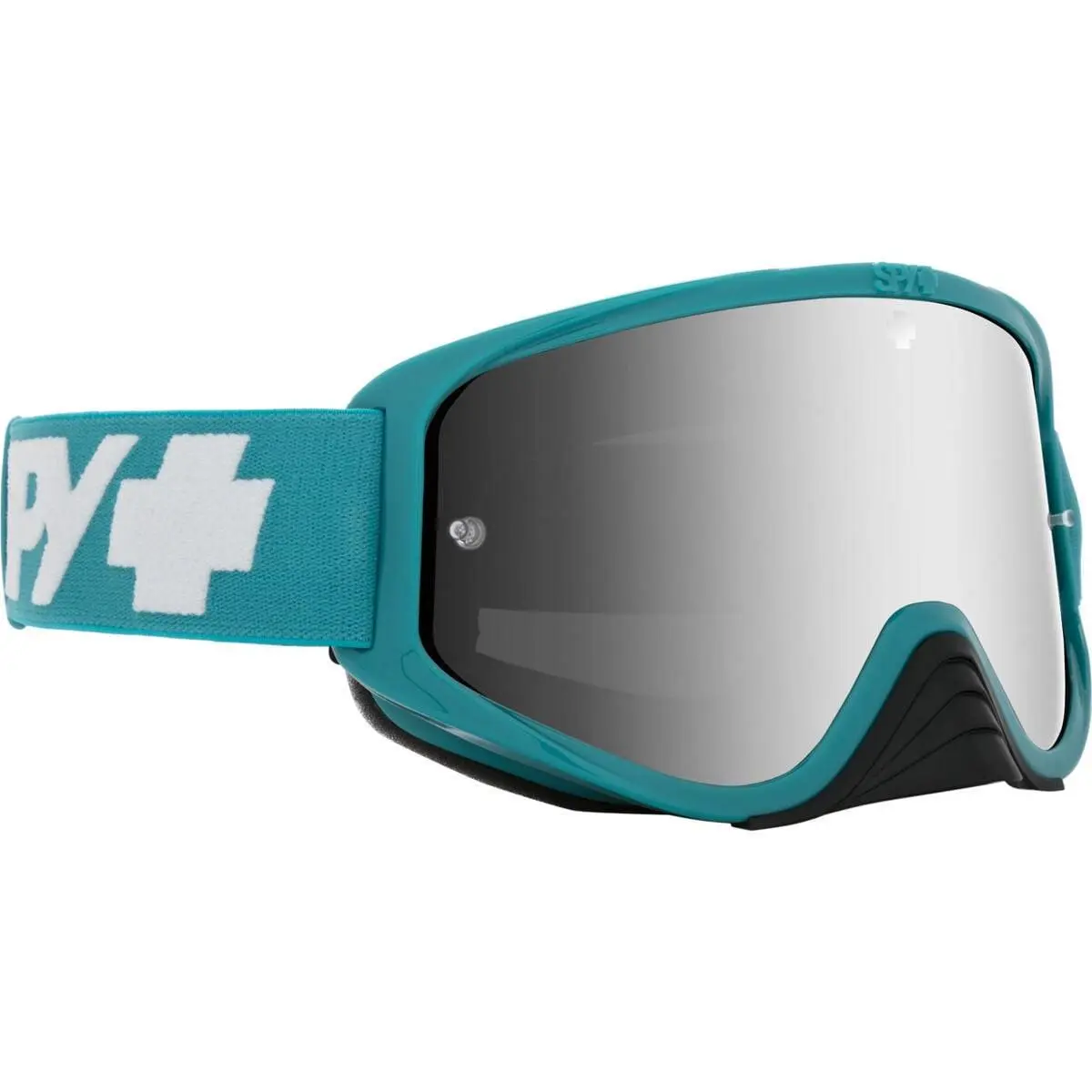 Spy Optic Woot Race Checkers Teal Motocross Goggles