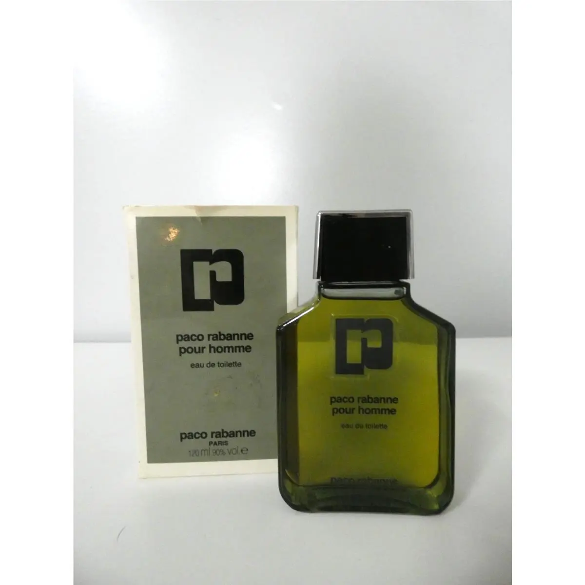 Vtg France  Pour Homme Eau de Toilette 4 fl oz 100 ml Cologne Spray by Paco Rabanne