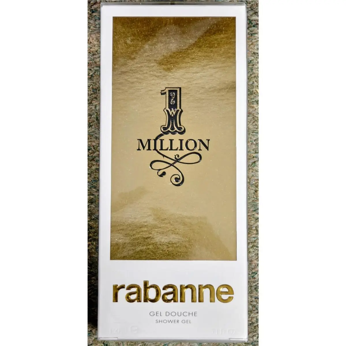 1 Million Shower Gel 150ml 5.1oz Smudged Cellophane by Paco Rabanne