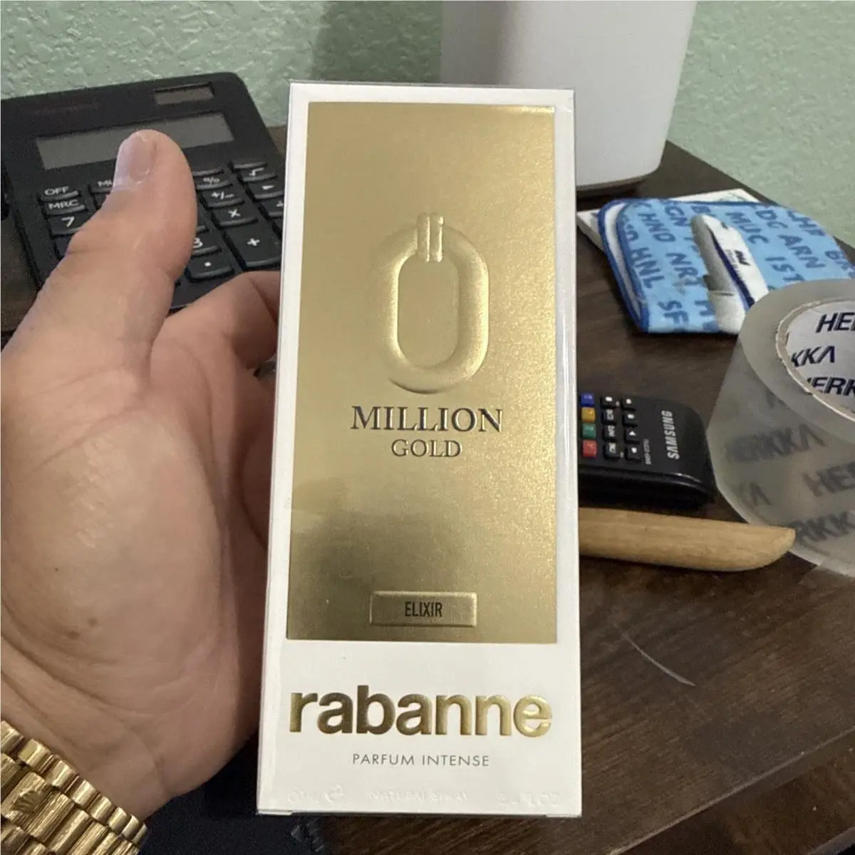 1 Million Gold Elixir Parfum Intense 100 ML 3.4 Fl Oz by Paco Rabanne