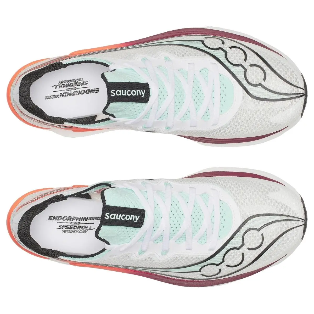 Saucony shoes - Endorphin Pro 5 - Endorphin Pro - S21064-172 - White/Crimson 1