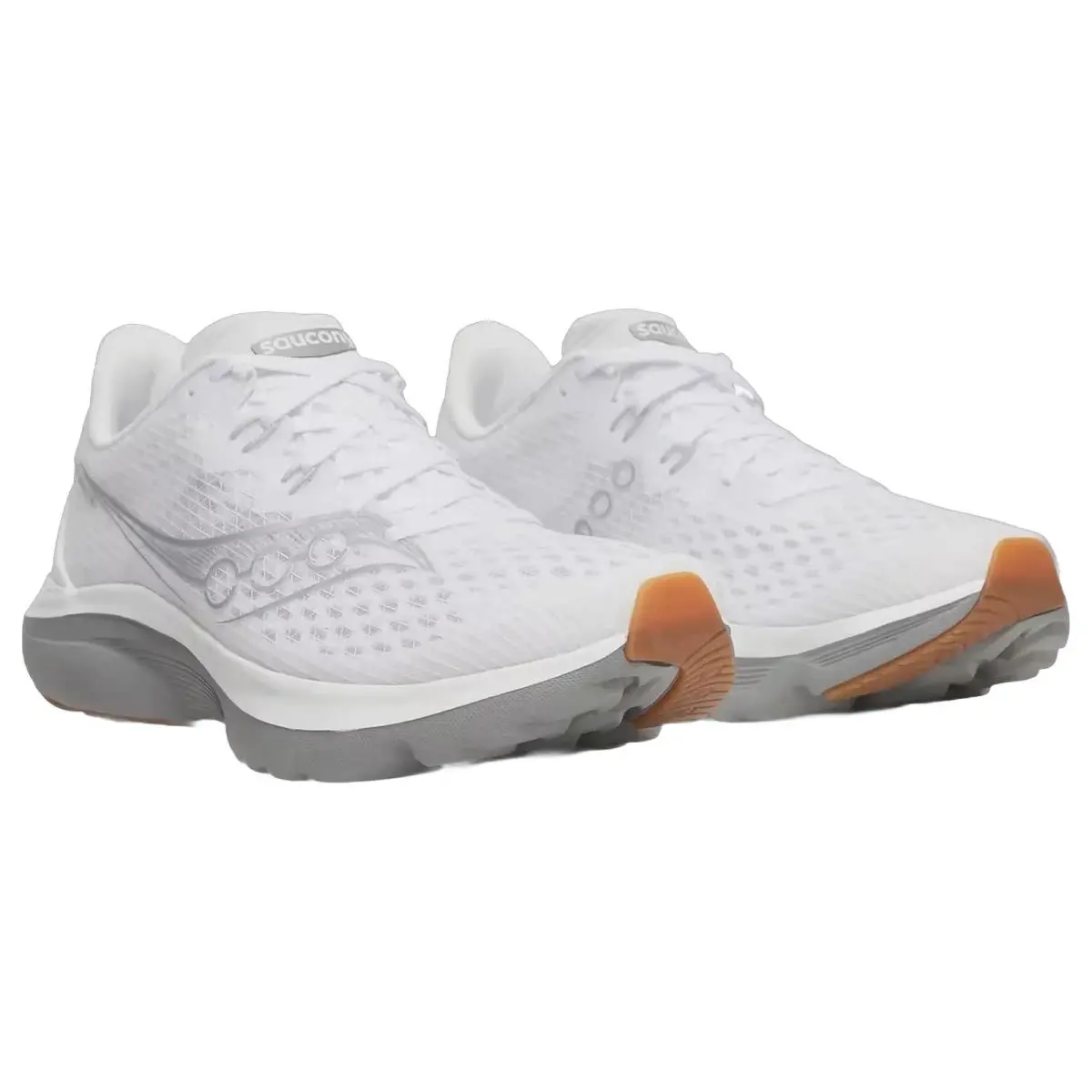 Saucony shoes - Kinvara 16 - Kinvara - S21020-202 - White/Gum 7