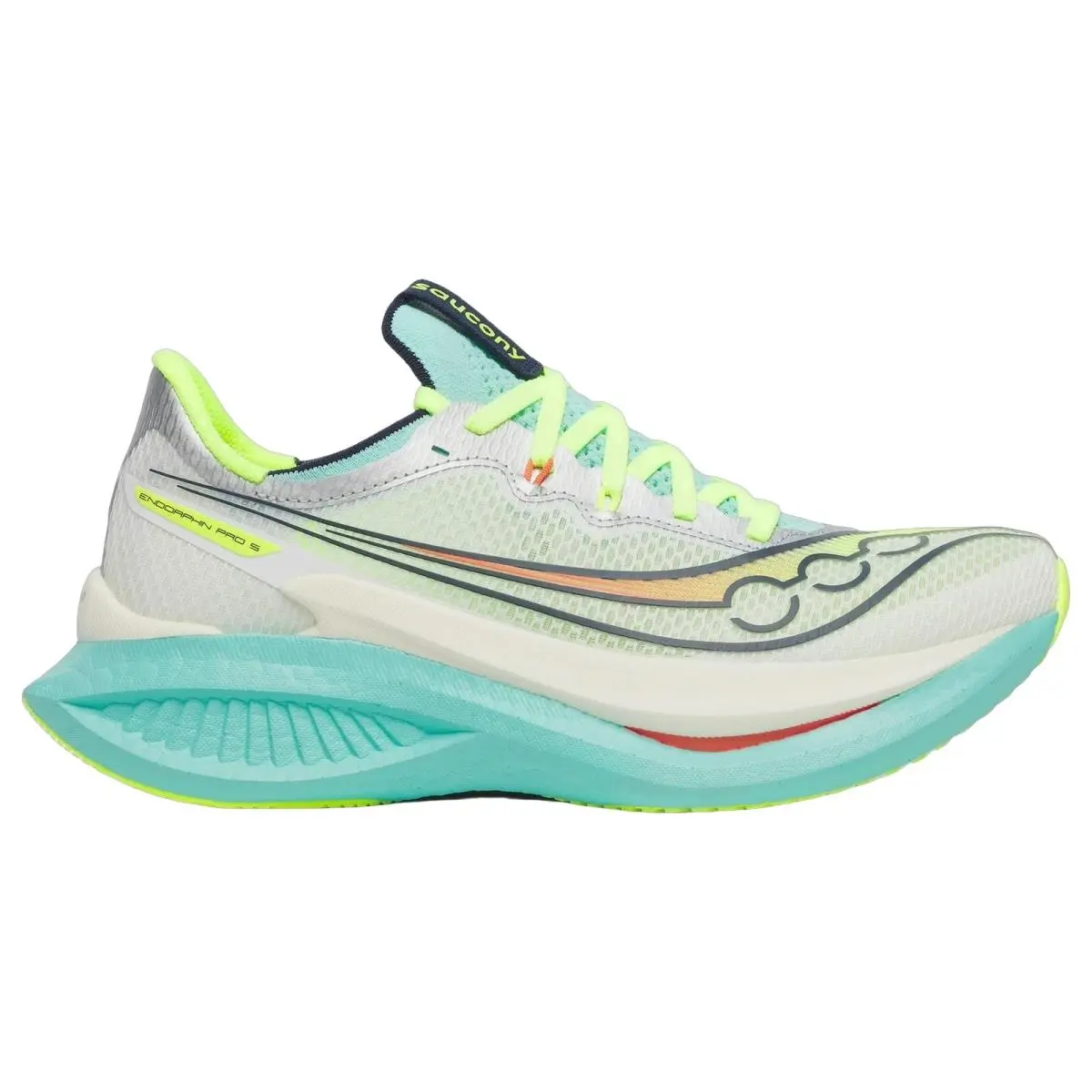 Saucony shoes - Endorphin Pro 5 - Endorphin Pro - S11064-120 - White/Splash 6