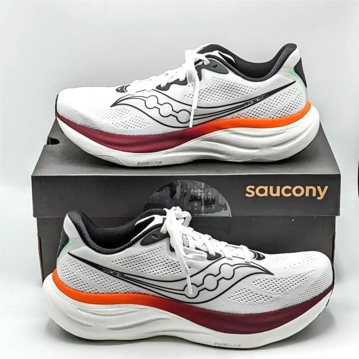 Saucony shoes - Saucony Ride 19 - Ride - S21055-172 - White 3
