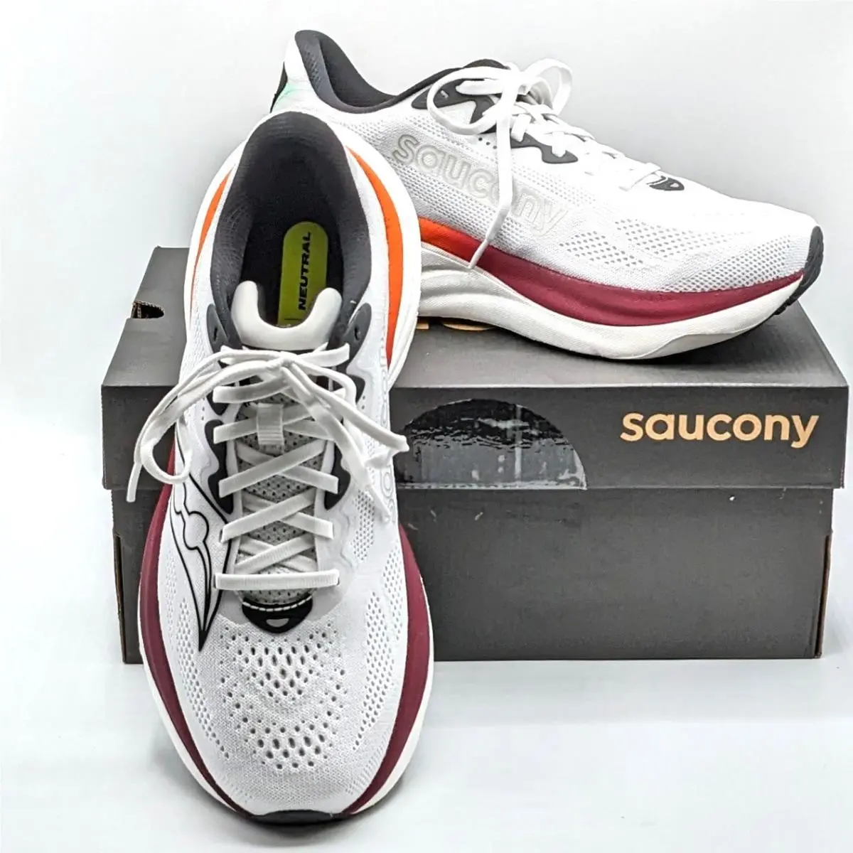 Saucony shoes - Saucony Ride 19 - Ride - S21055-172 - White 6