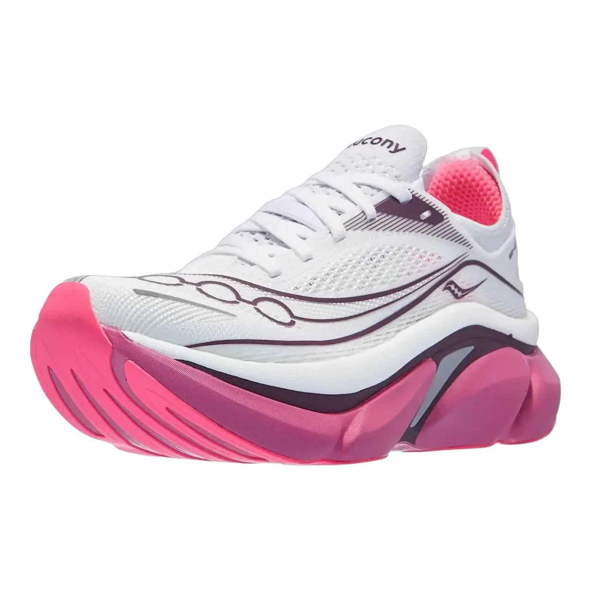 Saucony shoes - Endorphin Elite 3 - Endorphin Elite - S100981-1024 - White/Eggplant 7
