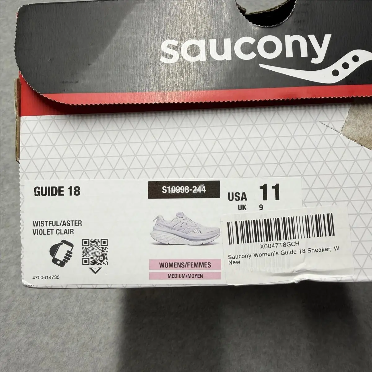 Saucony shoes - Saucony Guide 8 - Guide - S10998-244 - Purple 0
