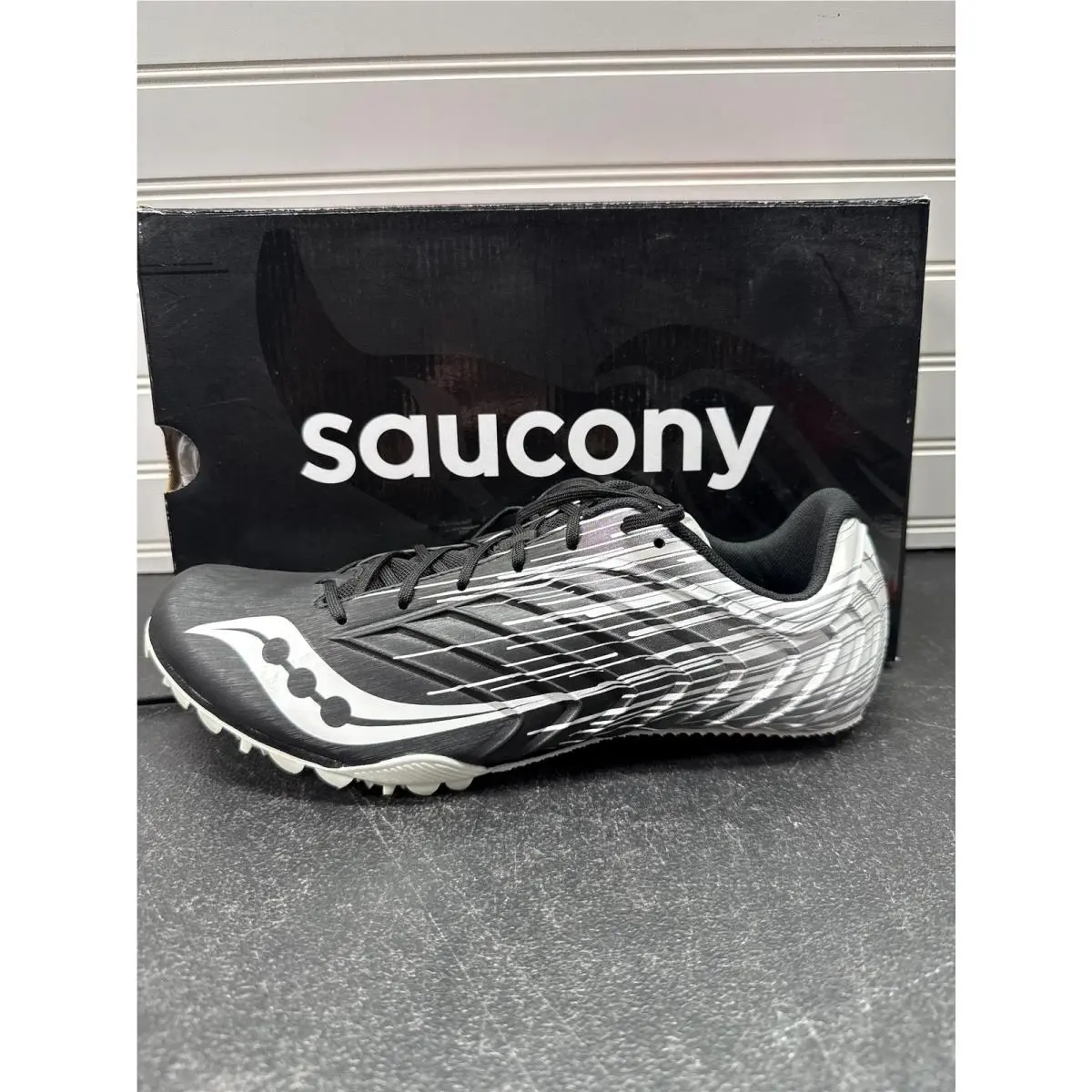 Saucony shoes - Black/White (UPC: 195019134348) 3