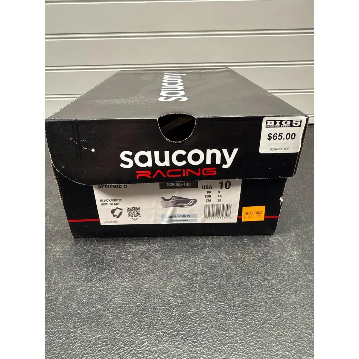 Saucony shoes - Black/White (UPC: 195019134348) 6