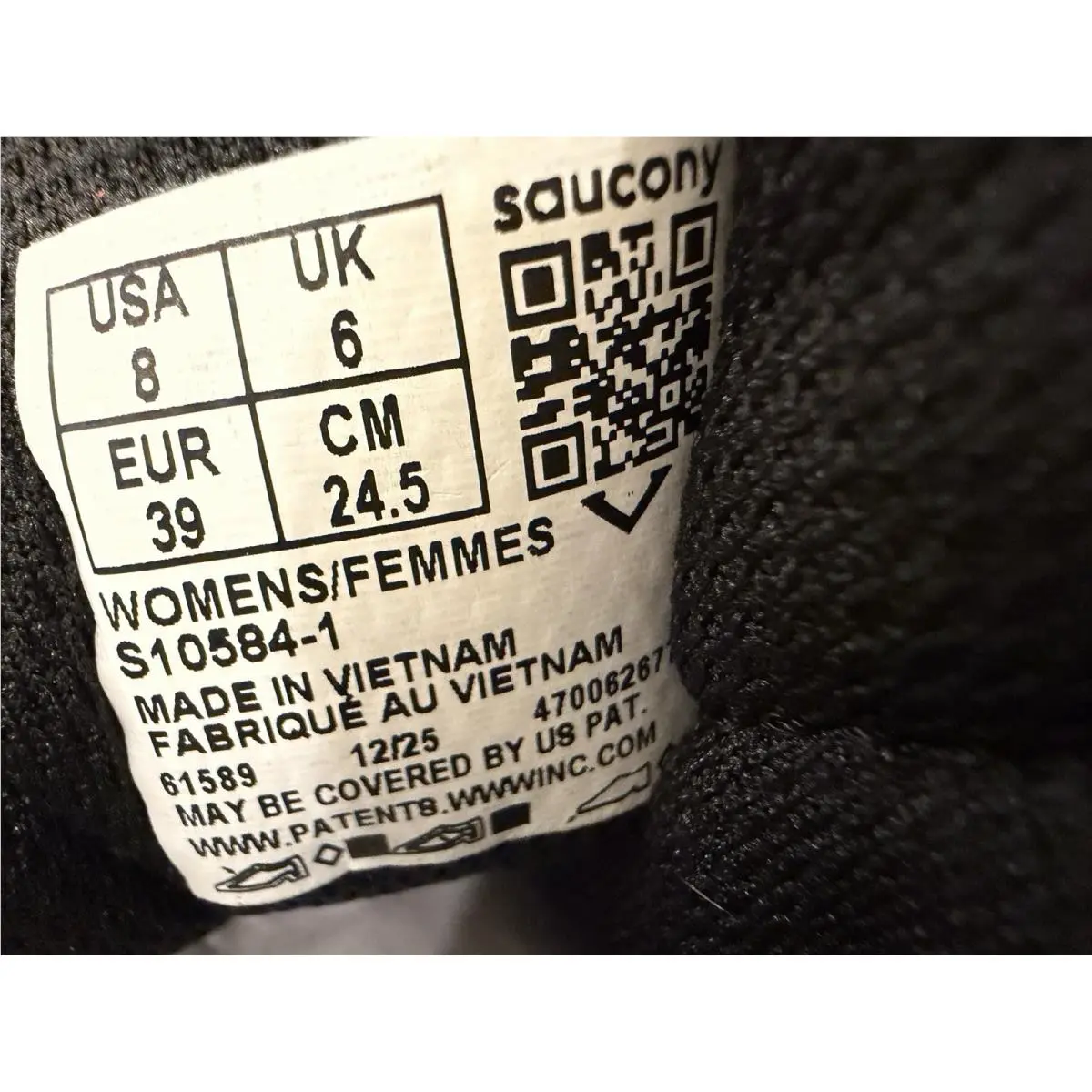 Saucony shoes - Saucony Excursion - Excursion - S10584 - Black, Manufacturer: Black Charcoal 7