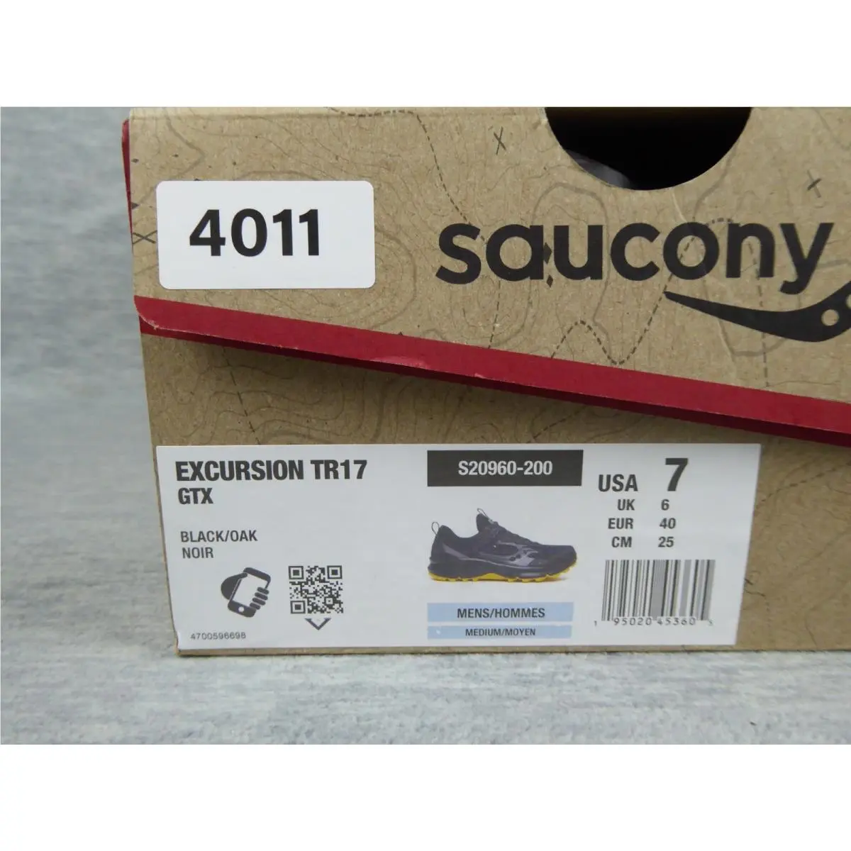 Saucony shoes - Saucony Excursion TR17 GTX - Excursion GTX - Black 7