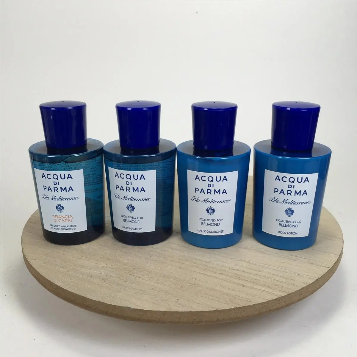 Blu Mediterraneo Travel Size Belmond Hotels Toiletries Set by Acqua Di Parma