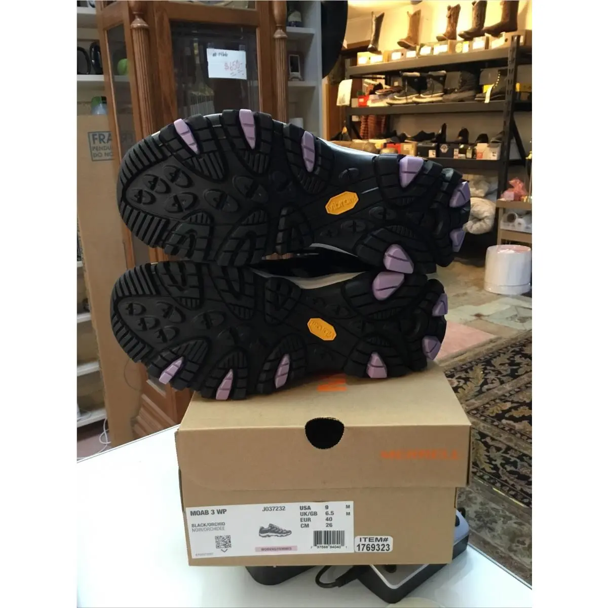 Merrell shoes - Merrell Moab 3 WP - Moab - J037232 - Black (UPC: 737566940401) 4