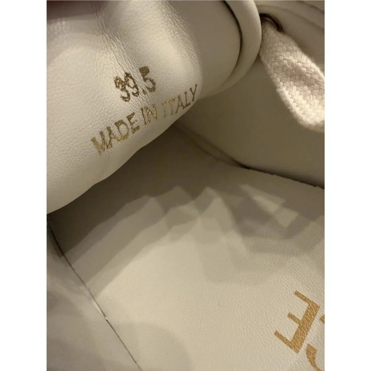 Versace shoes - Versace Barocco Jacquard - Barocco Jacquard - Washed gold/off white 4