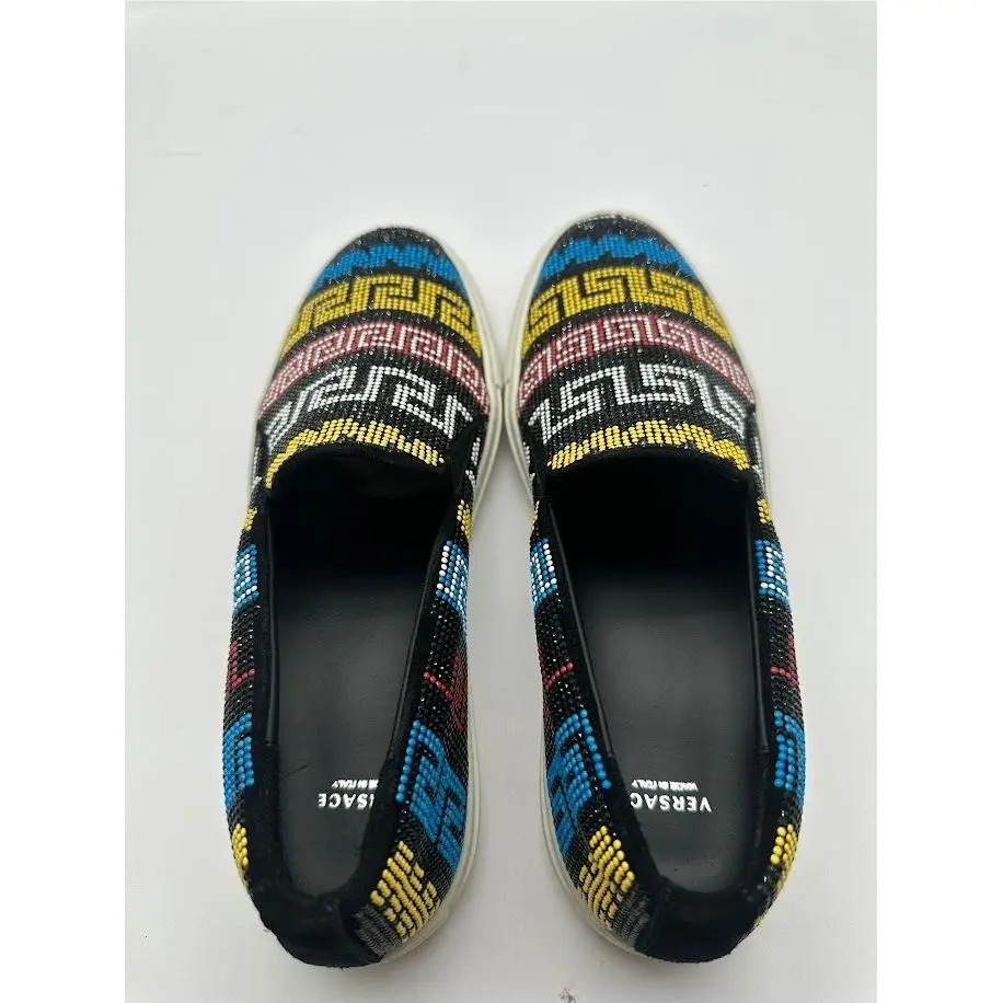Versace shoes - Greca Beaded Slip On - Greca Beaded Slip - Multicolor 2