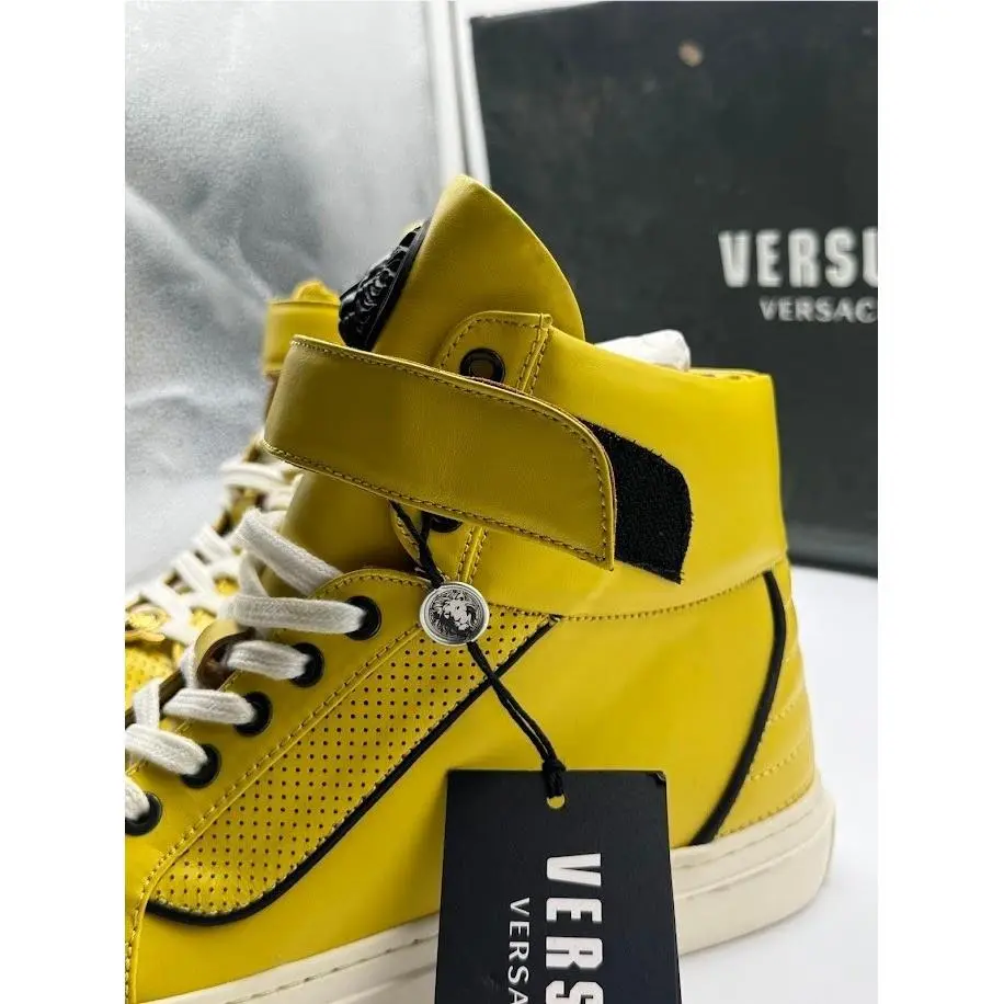 Versace shoes - Lion Head High Top - Lion Head High Top - Yellow 12