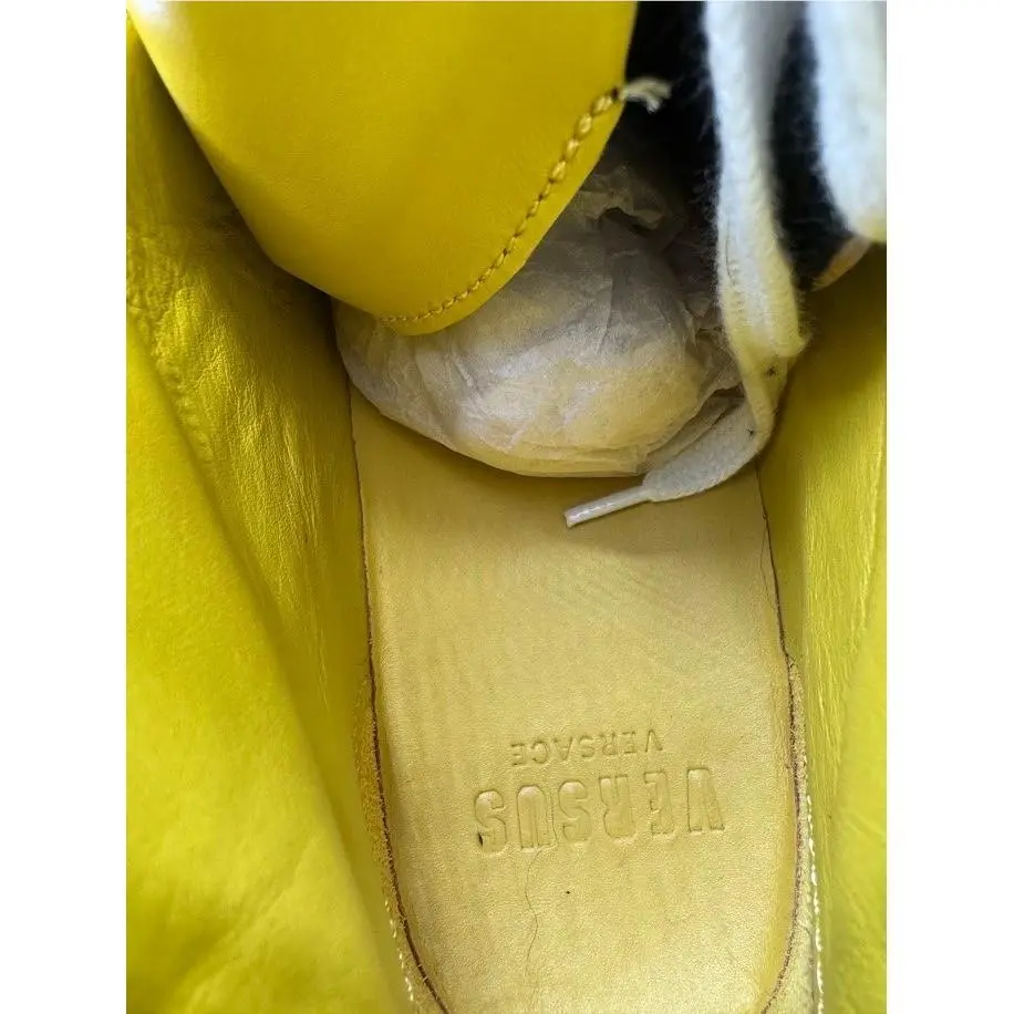 Versace shoes - Lion Head High Top - Lion Head High Top - Yellow 13