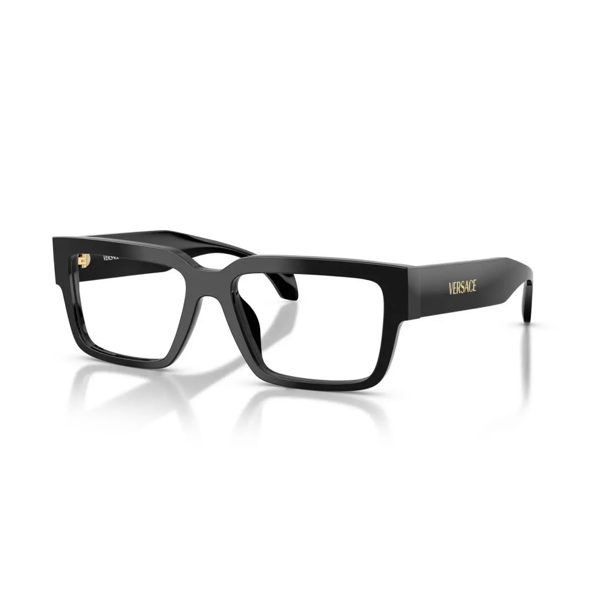 3374U Eyeglasses GB1 Black by Versace