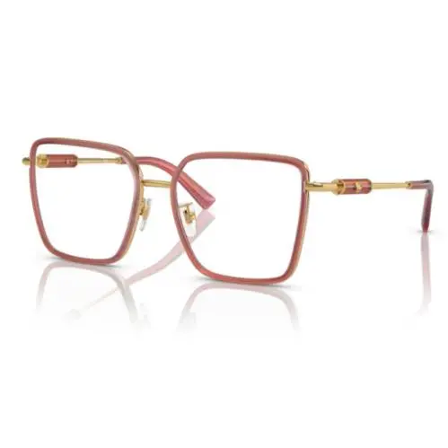 VE1294D 1510 Opal Bordeaux 55 MM Square Women`s Eyeglasses by Versace