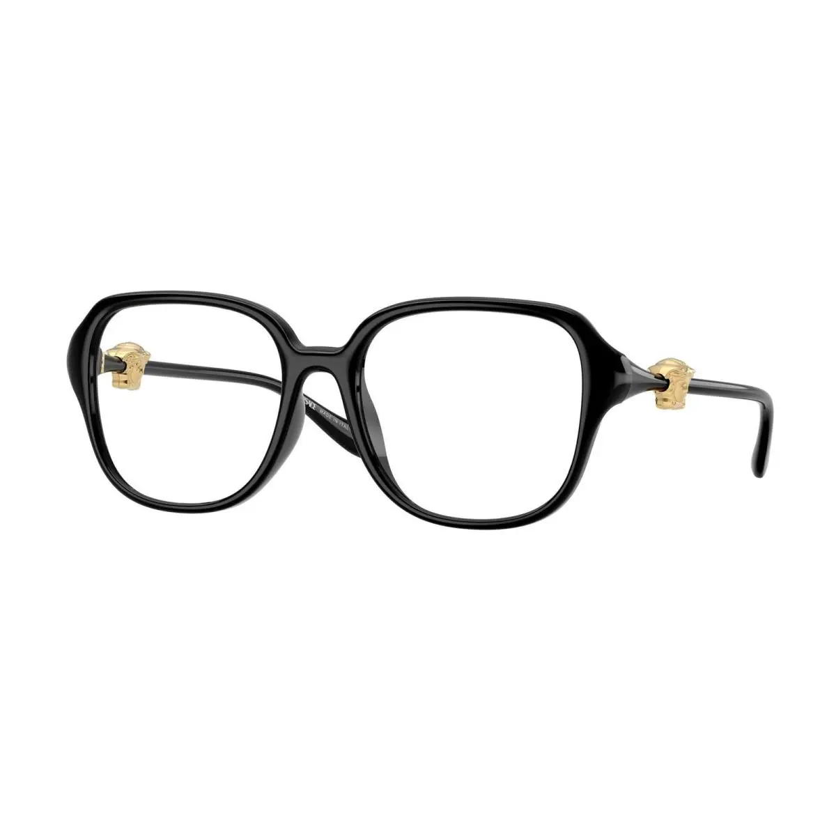 VE 3386 D Black Demo Lens GB1 Size 55 Eyeglasses by Versace