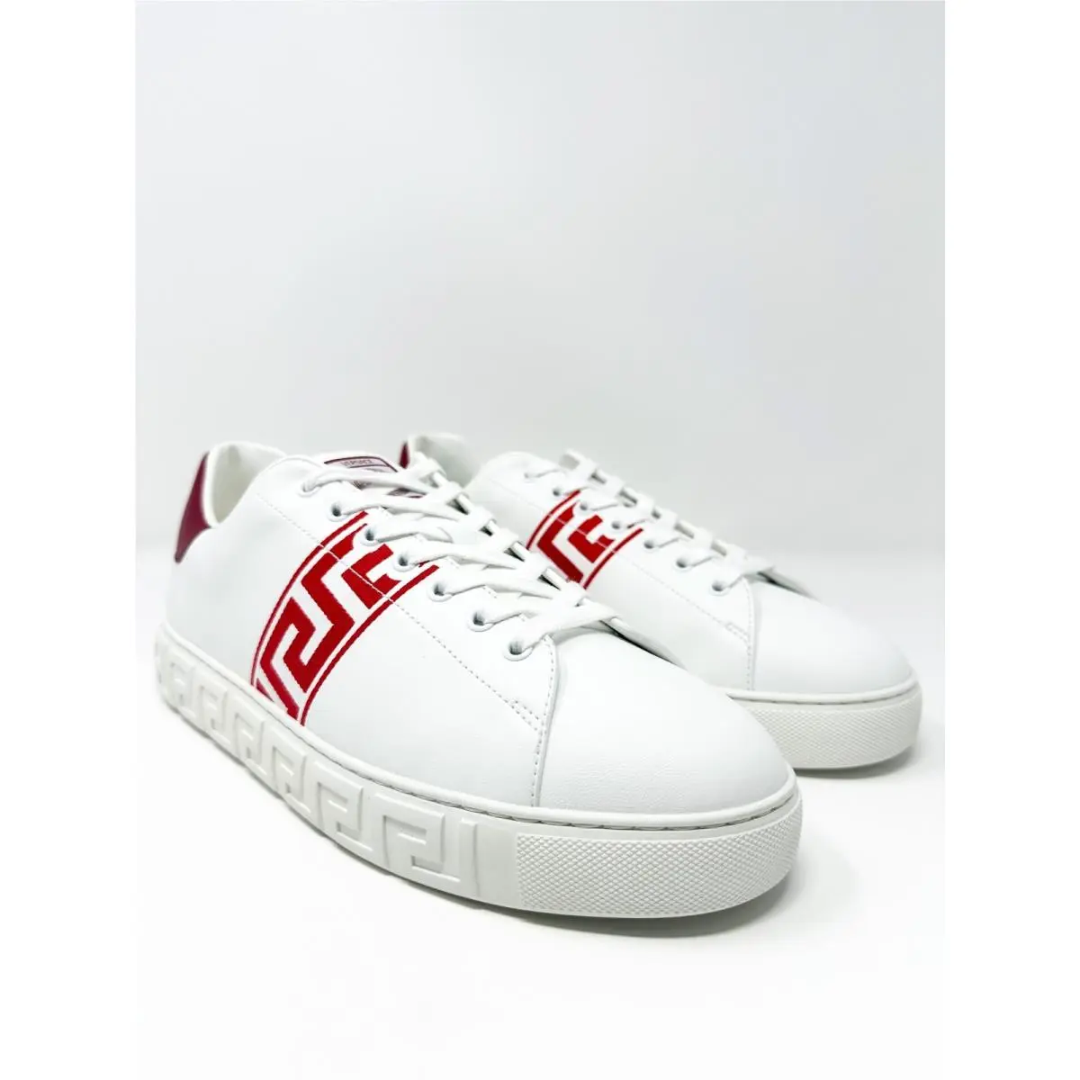 Versace shoes - Versace Greca - Greca - White 1