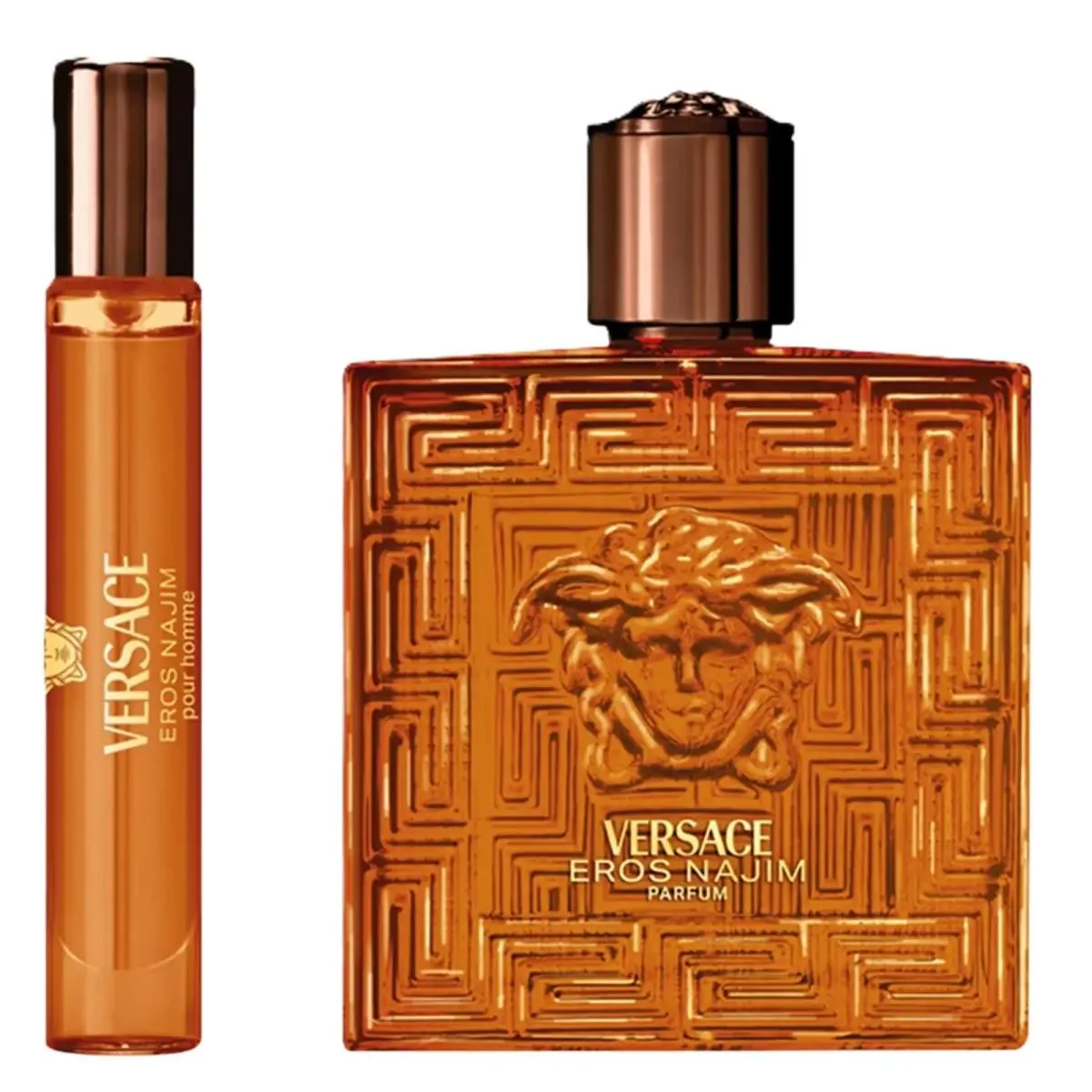 Perfume Gift Set Eros Najim  Men 3.74oz 3.74oz Spray Parfum Mini by Versace