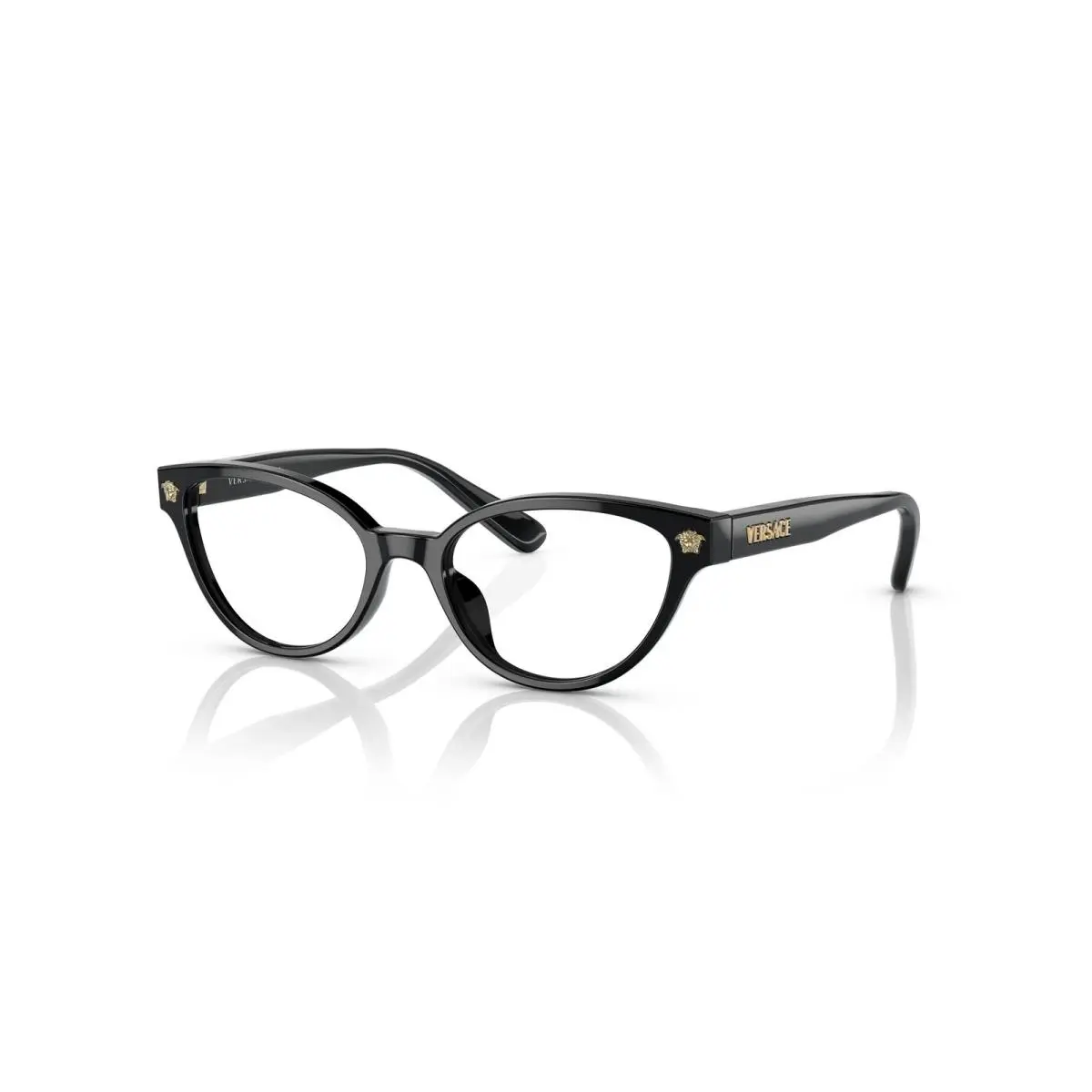 Kids 3322U Eyeglasses GB1 Black by Versace