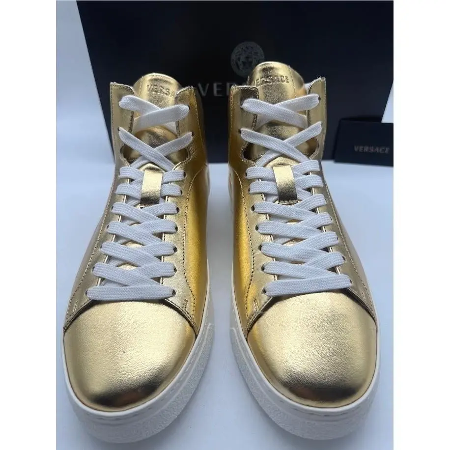Versace shoes - Medusa High Top - Medusa High Top - Gold 5