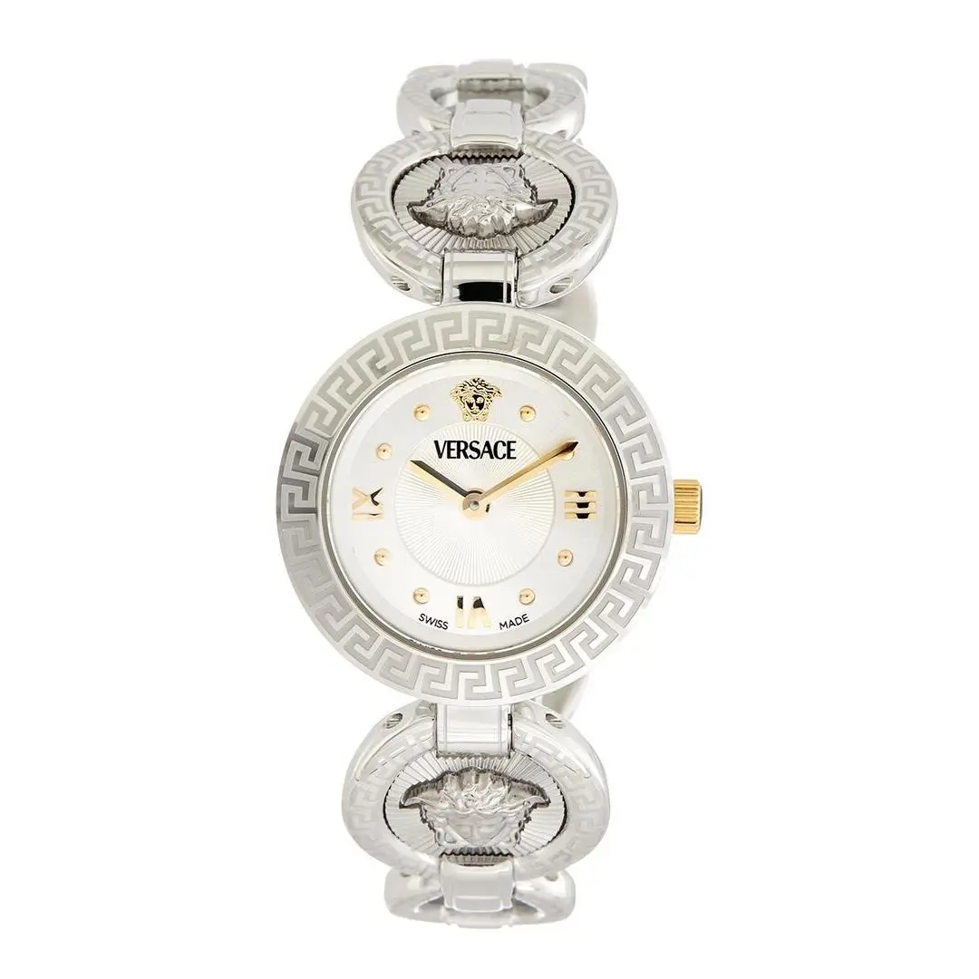 Damenuhr Greca Stainless Steel Watch Women`s by Versace