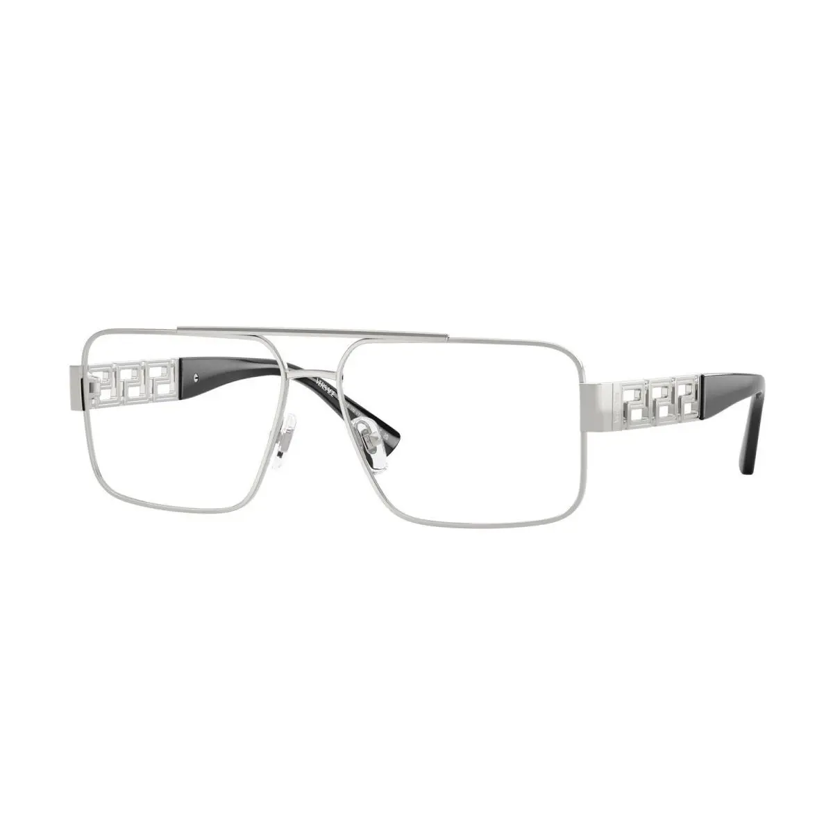 VE 1308 Silver Demo Lens 1001 Size 56 Eyeglasses by Versace