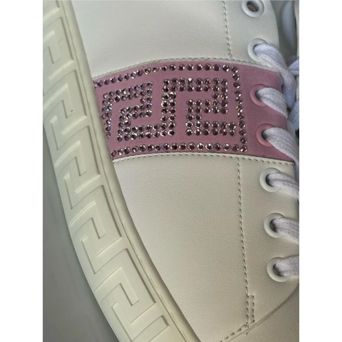 Versace shoes - Versace Greek - Greek - White/Pink 3