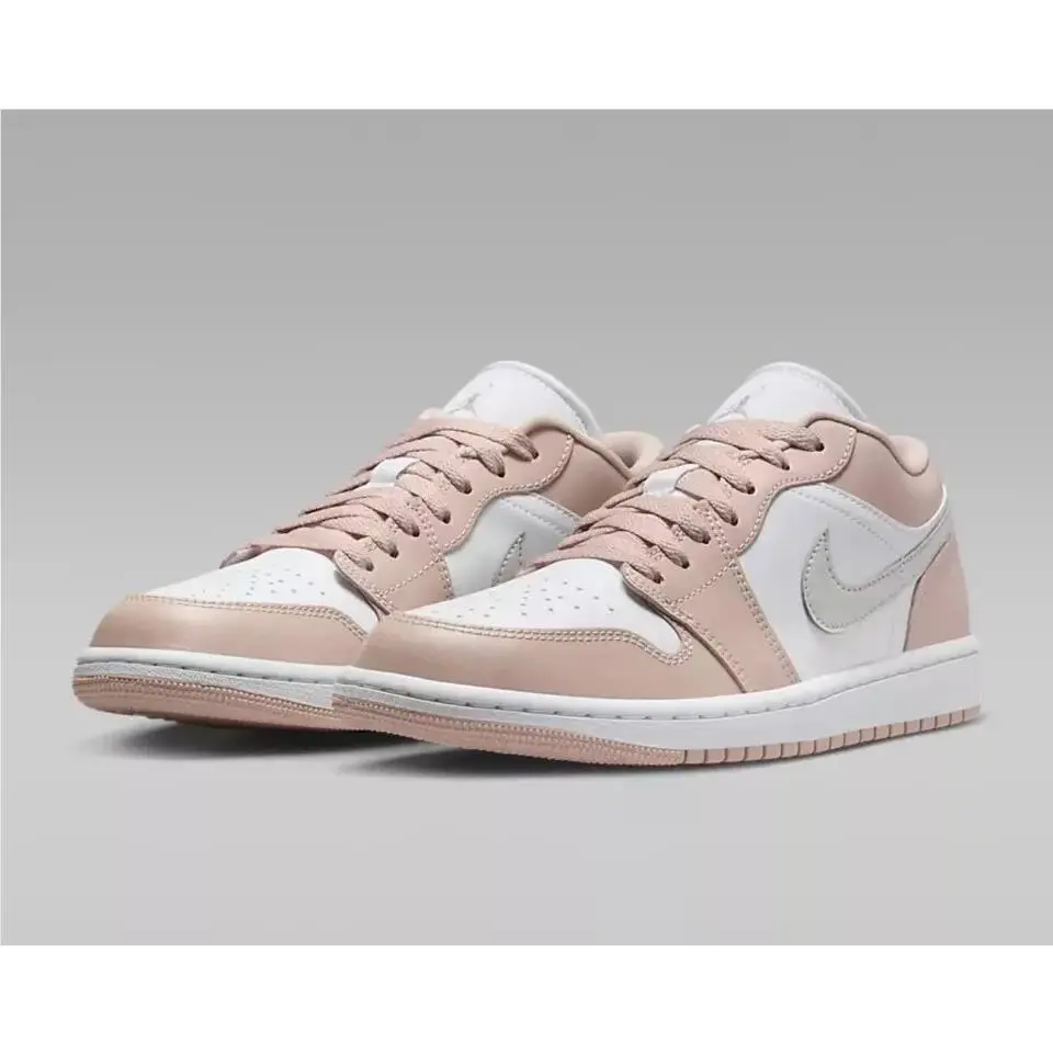 Air Jordan 1 Low Women`s Multi Size White/light Bone DC0774-120 Box No Lid