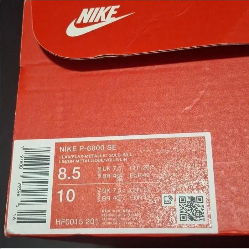 Nike shoes - Nike P-6000 - HF0015-201 - Gold 10