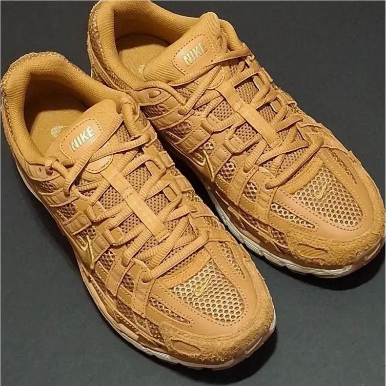 Nike P-6000 SE Flax Gold Sail Mens Retro Running Shoes Sneakers HF0015-201