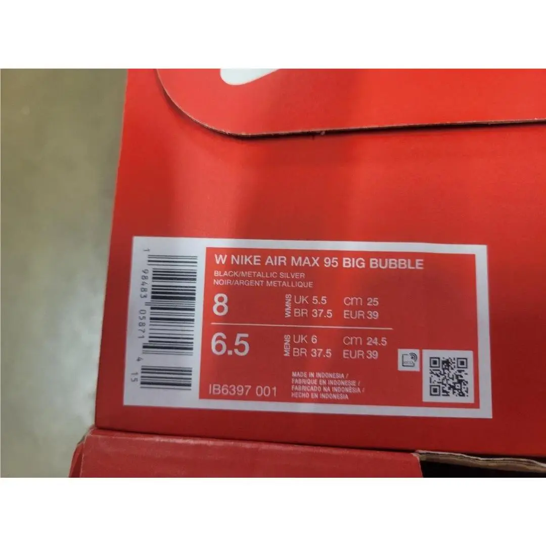 Nike shoes - Nike Air Max 95 - Air Max - IB6397-001 - Black Metallic Silver, Women`s: Black Metallic Silver 4