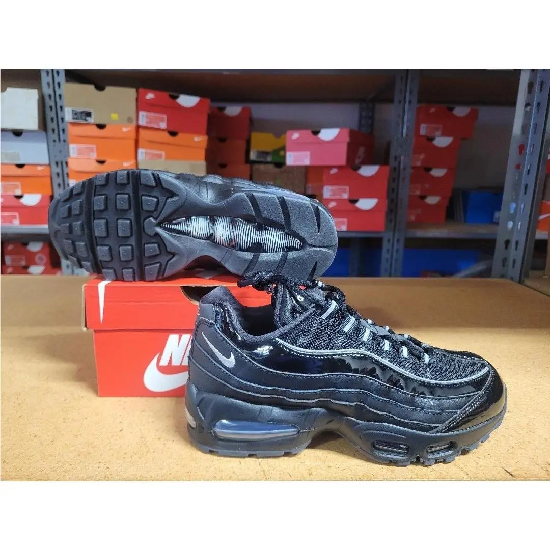 Nike shoes - Nike Air Max 95 - Air Max - IB6397-001 - Black Metallic Silver, Women`s: Black Metallic Silver 5