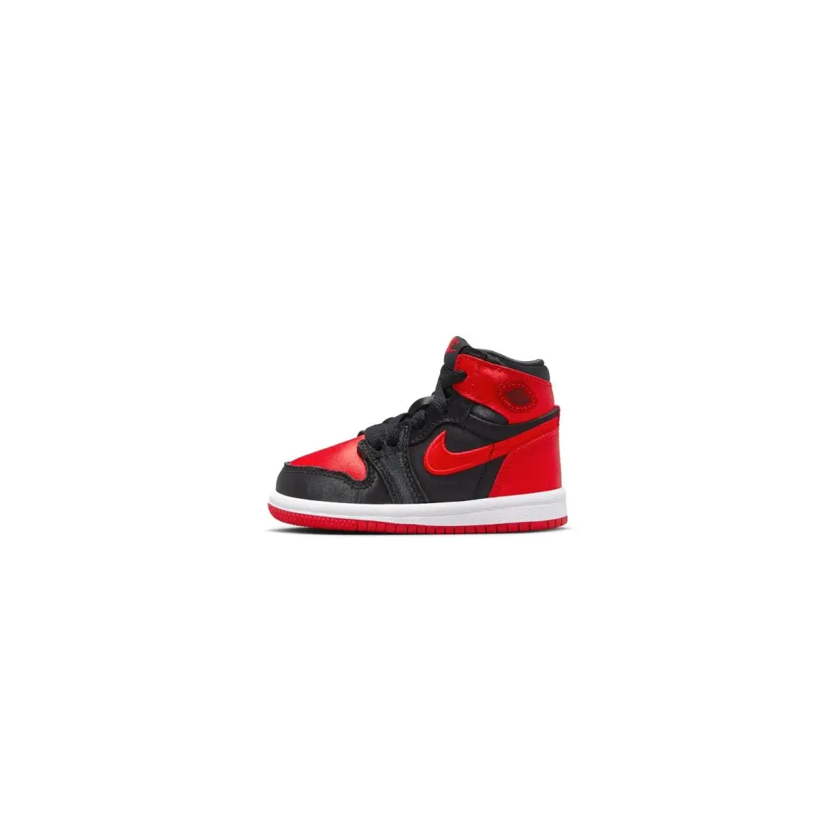 Toddler`s Jordan 1 Retro High OG Satin Bred Blk/u Red-wht FD5305 061 - 4