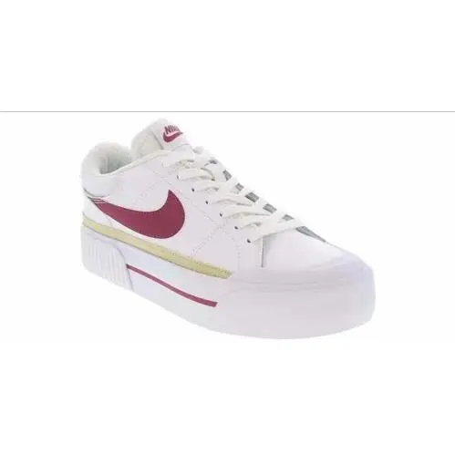 Nike shoes - COURT LEGACY LIFT - COURT LEGACY LIFT - DM7590 - WHITE/BEET/TEAM GOLD 3