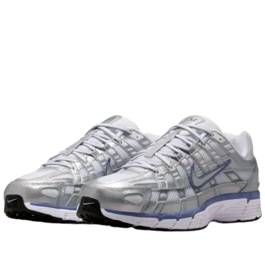 BV1021 014 W  P-6000 Metal. Silver/indig Running Shoe Sneakers Wome by Nike