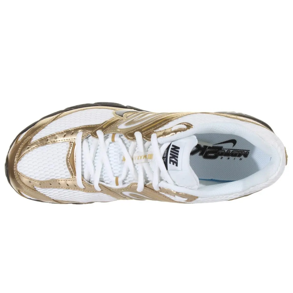 Nike shoes - Nike Air Max Moto 2K - IV2870 100 - White, Metallic Gold, Black 8