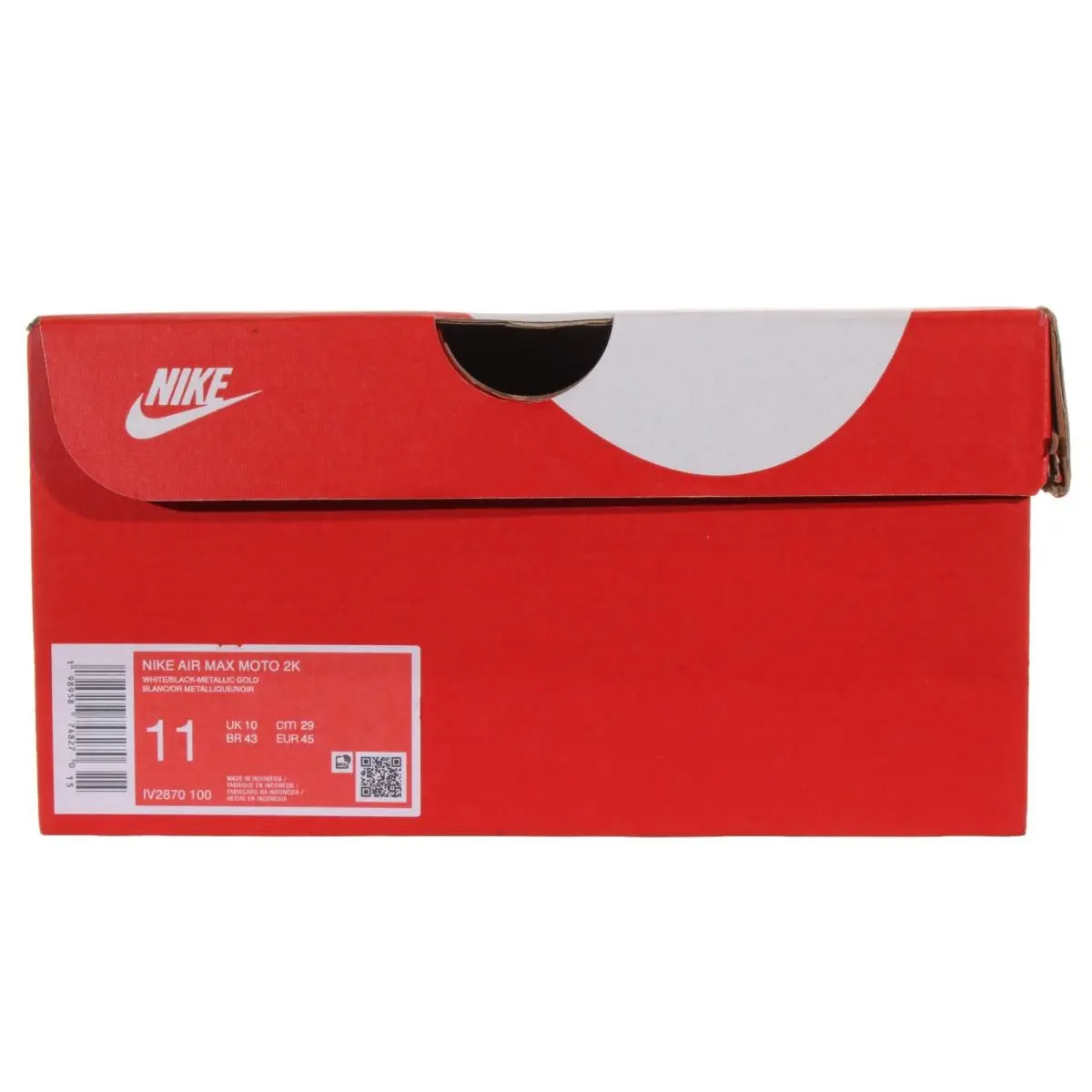 Nike shoes - Nike Air Max Moto 2K - IV2870 100 - White, Metallic Gold, Black 9